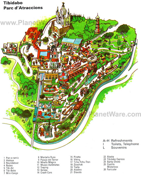tibidabo-parc-datraccions-map